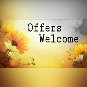 All Reasonable Offers Welcome. 💕